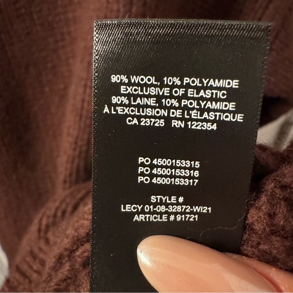 Babaton wool sweater size L - Picture 5 of 8